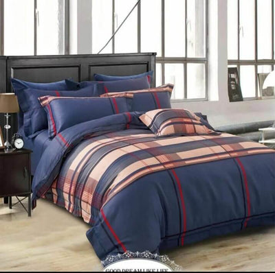 100% Pure Cotton Printed Quilt Cover-Ultra Soft Duvet Cover Set 2xPillowcases