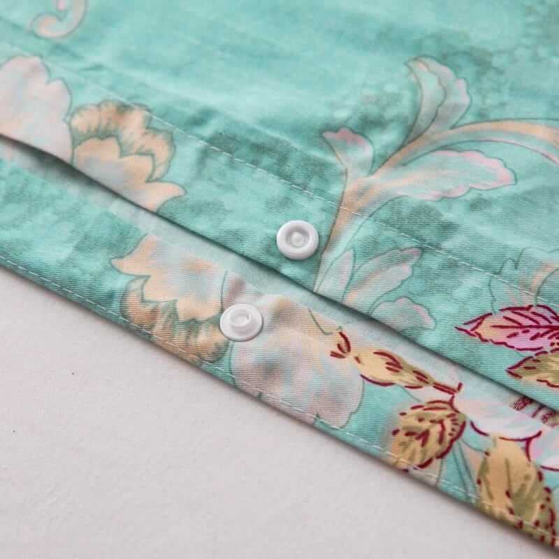 100% Pure Cotton Printed Quilt Cover-Ultra Soft Duvet Cover Set 2xPillowcases