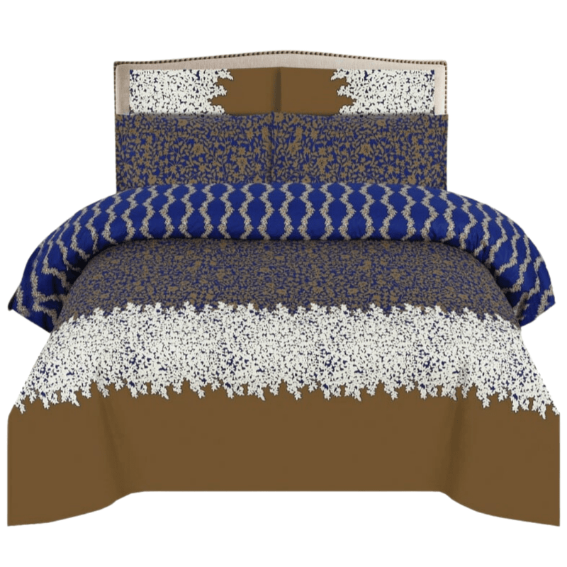 100% Pure Cotton Printed Quilt Cover-Ultra Soft Donna/Duvet Cover Set 2xPillowcases