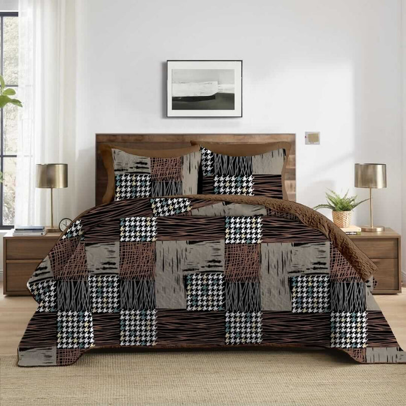 2025 Contemporary Design Bedspread Set – Cozy & Elegant Coverlet Set (3Pcs)
