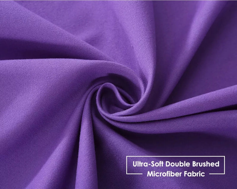 500TC Bedsheet Set-Ultra Soft Microfiber Bedding Set (Lavender)