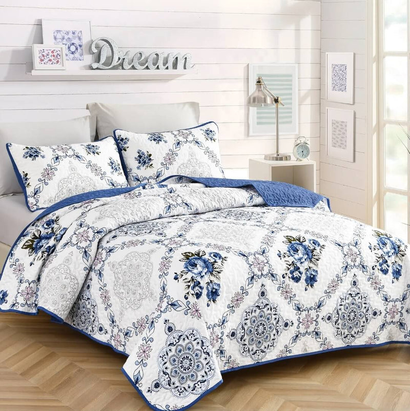 2025 Design Coverlet Set-Quilted Bedspread Sets (3Pcs)