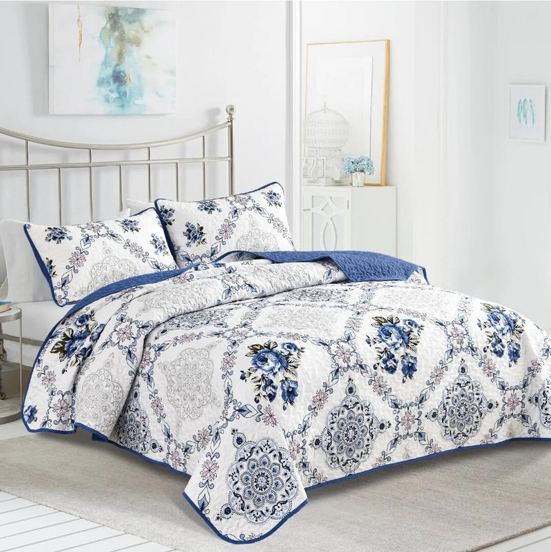 2025 Design Coverlet Set-Quilted Bedspread Sets (3Pcs)