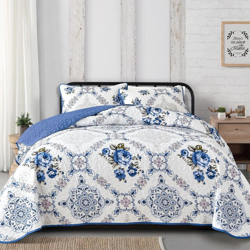 2025 Design Coverlet Set-Quilted Bedspread Sets (3Pcs)