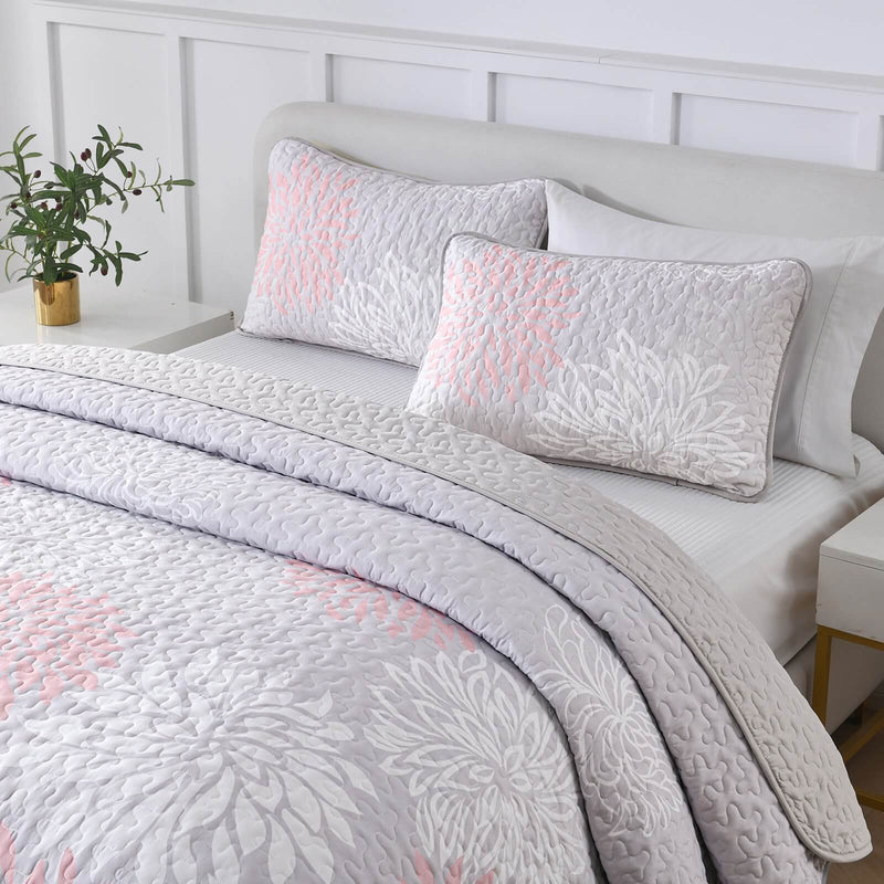 2025 Patchwork Coverlet Set - Australian Summer Quilt Bedspread Set (3Pcs)
