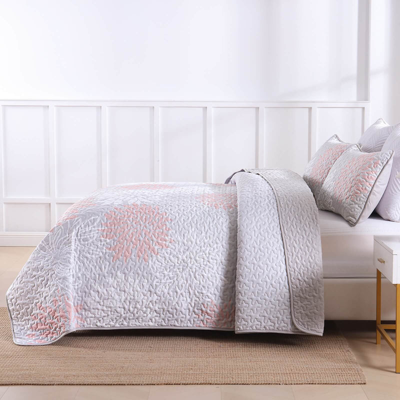 2025 Patchwork Coverlet Set - Australian Summer Quilt Bedspread Set (3Pcs)
