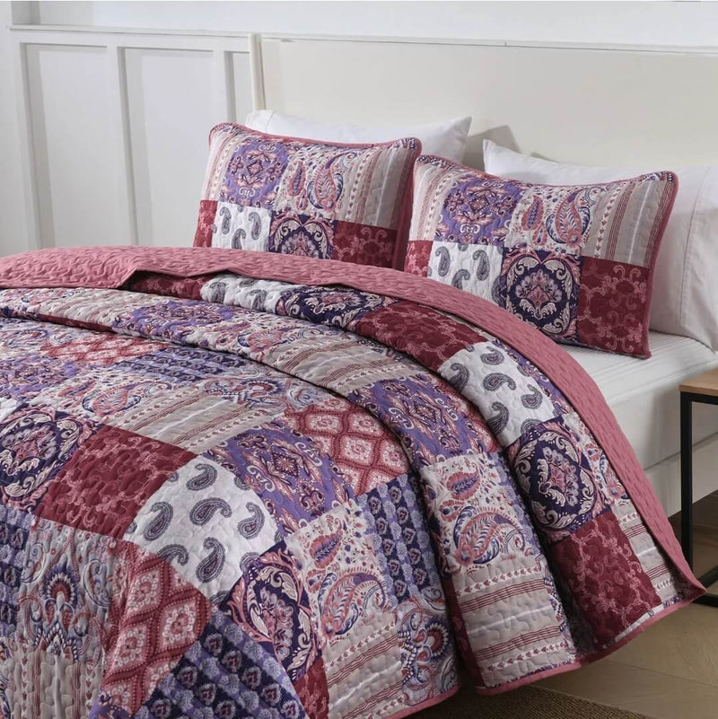 2025 Contemporary Design Bedspread Set – Cozy & Elegant Coverlet Set (3Pcs)