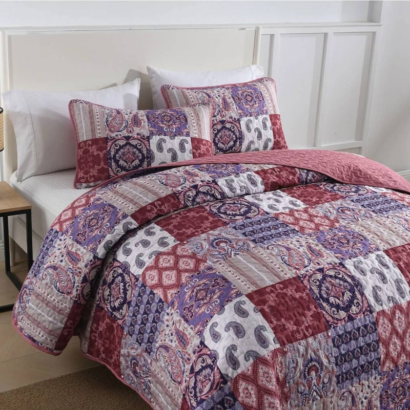 2025 Contemporary Design Bedspread Set – Cozy & Elegant Coverlet Set (3Pcs)