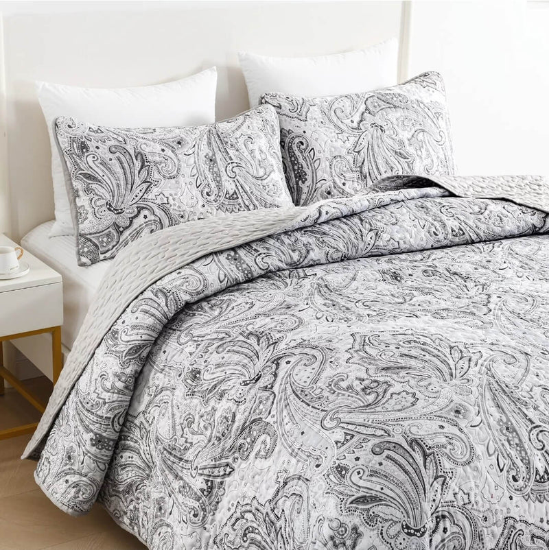 Bianca Sabrina Coverlet Set-Quilted Bedspread Sets (3Pcs)