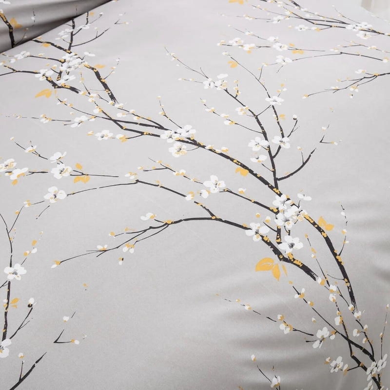Botanical Printed Quilt Cover - Ultra Soft Donna/Duvet Cover Set 2xPillowcases