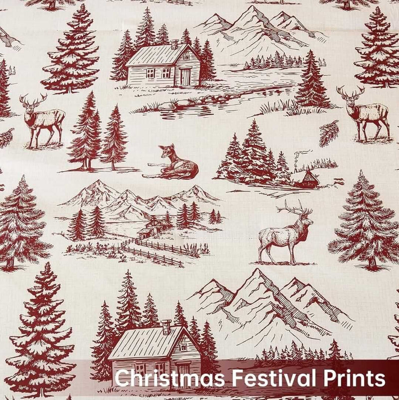 Christmas Quilt Cover - Ultra Soft Doona/Duvet Cover Set 2xPillowcases