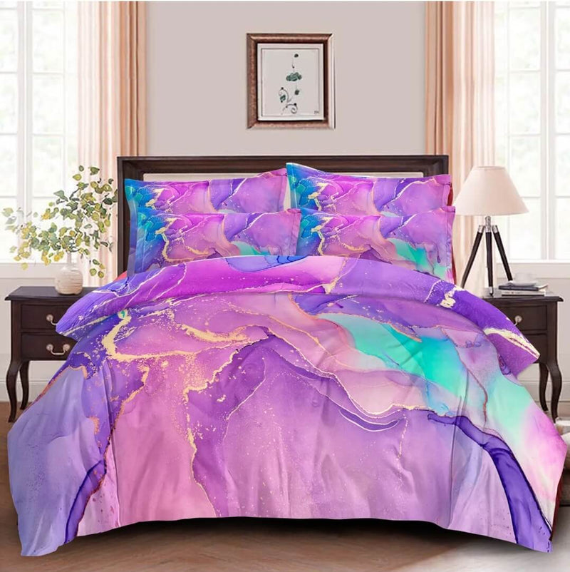 2025 Tie & Dye Quilt Cover - Ultra Soft Donna/Duvet Cover Set 2xPillowcases