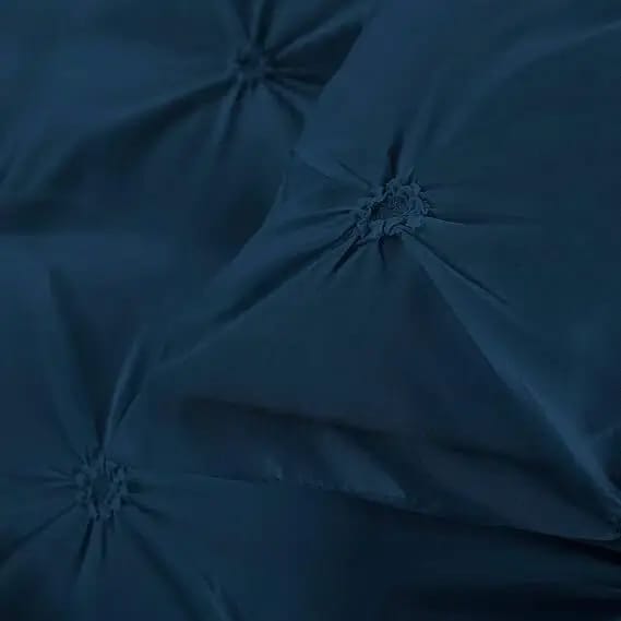 Diamond Pintuck Quilt Cover - Ultra Soft Donna/Duvet Cover Set 2xPillowcases
