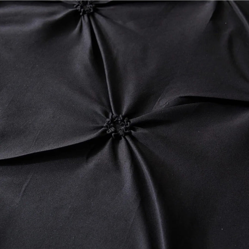 Black Diamond Quilt Cover-Ultra Soft Donna/Duvet Cover Set 2xPillowcases