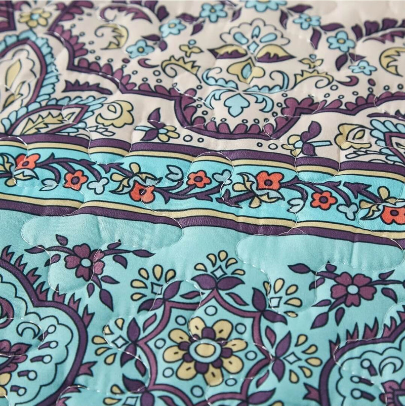 2025 INDIAN Mandala Coverlet Set-Quilted Bedspread Sets (3Pcs)