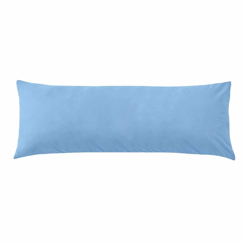 100% Luxury Cotton Pillow Cases - Sky Blue (2Pcs)