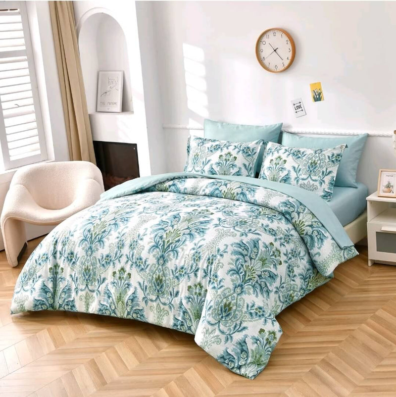2025 Paisley Quilt Cover - Ultra Soft Doona/Duvet Cover Set 2xPillowcases