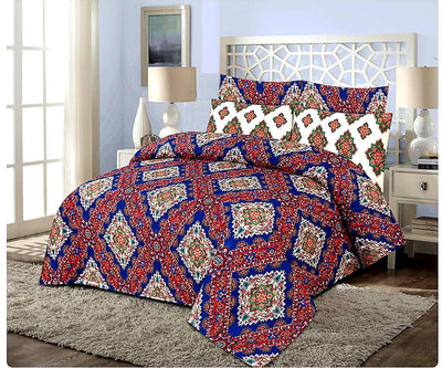 100% Pure Cotton Printed Quilt Cover-Ultra Soft Doona/Duvet Cover Set 2xPillowcases
